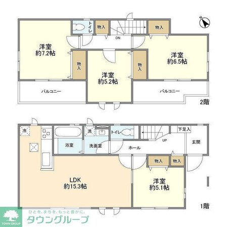 Kolet大宮水判土#02の物件間取画像